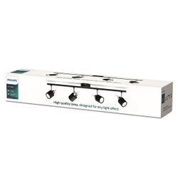 PHILIPS Spotlight Tube Black 4x35w Downlighter