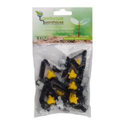 GULF Sprinkler - Yllow Swvel 1m Rad Shrt Ran(10pk)