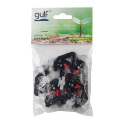 GULF Sprinkler - Red Spreader 180 Degree (10pk)