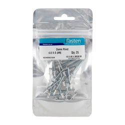 IFASTEN Rivet Dome 4.0mmx8mm 25 Pp