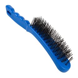 STRIKE-ARC Wire Brush 5 Row S/s Bristle Polyh&le