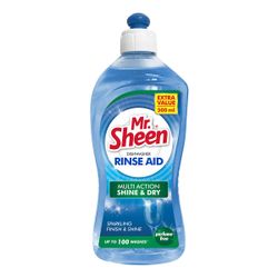 Mr Sheen Dishwasher Automatic Rins Aid Zer 500ml