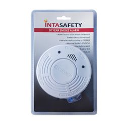 INTA Smoke Detector Long Life With Lithium Battery