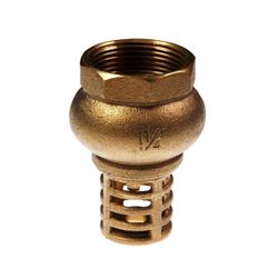 Foot Valve H/d Brass 25mm
