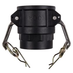 CAMLOCK Pp Type D Female Coupler X Female Bsp 40mm
