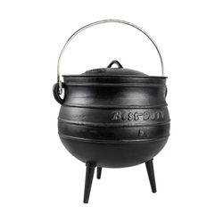 BESTDUTY Pot 3leg Oil Cured C/i No.8 18.5l 22.0kg