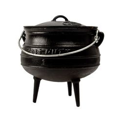 BESTDUTY Pot 3leg Oil Cured C/i No.14 34.5l 35.4kg