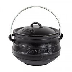BESTDUTY Pot Flat Oil Cured C/i No.2 6.0l 6.0kg