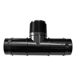 VETPLAST Insert Male Tee 40mm X 1 1/4 In.