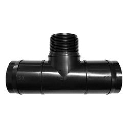 VETPLAST Insert Male Tee 50mm X 1 1/2 In.