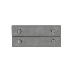 Tgm-aj4 Black Steel Aluminium Jaw Covers 4 Inch (100mm)