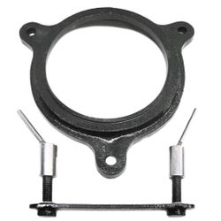 Tgmv-56/4sb Black Steel Swivel Base For Bsv001