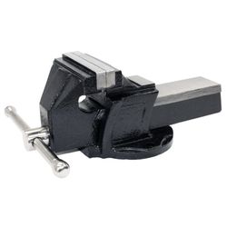 Tgm10708 Sg Black Steel Iron Extra Strong Fixed Base Vice 8 Inch