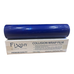 FIXON Collision Wrap Film 100micx600mmx100m (blue)