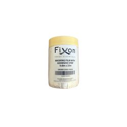 FIXON Masking Film With Adhesive Strip 60cm X 25m