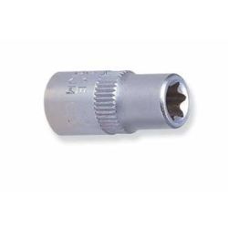 S06h206 1/4 Dr. Star Socket Size E6