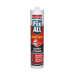 101444 SOUDAL Fix All High Tack White 290ml