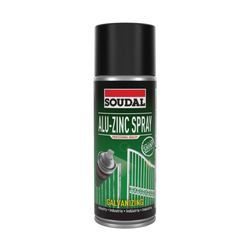 154608 SOUDAL Zinc Spray 400ml Shiny