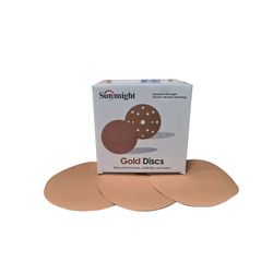 43510 SUNMIGHT Velcro Gold Disc No Hole 75mm (180) - 50pc