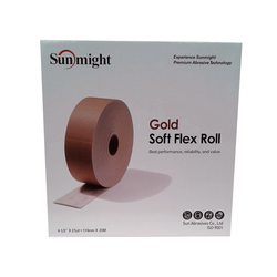 32121 SUNMIGHT Soft Flex Pad Roll Gold 114mm X 25m (1200) - Each