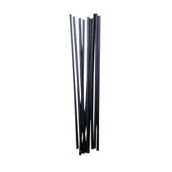 Et-sp073420 Welding Plastic Rod Abs 5mm Flat/black (10pcs In Bag)