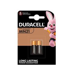 Battery DURACELL + Remote 12v Pkt2 Mn21
