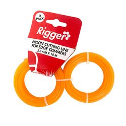 Linetrimmer Nylon Line Twinpack 2x2mmx10mt