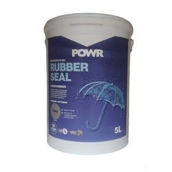Rubber Seal Waterproof Coating Light Grey 5ltr POWR