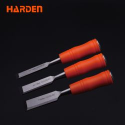 3pcs Orange Circular H&le Wood Chisel Set