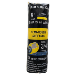 9'' (228mm) Paint Roller Cover Medium To Rough Surface 19mm Fibre