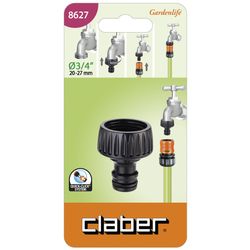 3/4 Inch Tap To Quick Click Connector (carded)