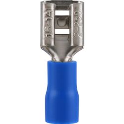 Pre-ins Female Disconnect Blue 6.3mm (8)