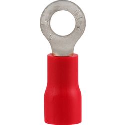 Pre-ins Ring Terminal Red 5mm (8)