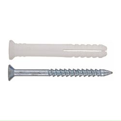 Plastic Rimmed Nail-in Anchor 8x60mm (50)