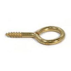 Screw Eye Yellow Passivated 30mm (10)