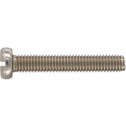 Stainless Steel Machine Screw Cheese Head 6x30mm (10)