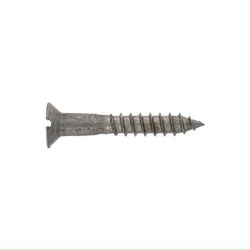 Wood Screw Steel & Plug 4x50mm (10)