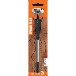 16.00mm Wood Flat Long Carded