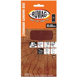 93x185 P60 Orbital Velcro 5 Pack /pk