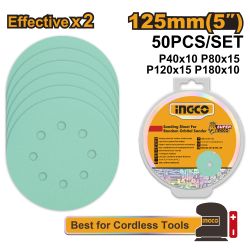 S& Sheet Ran/orb 50pcs 125mm