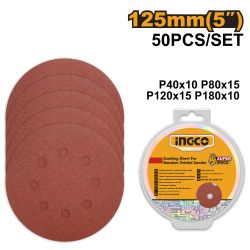 S& Sheet Ran/orb 50pcs 125mm