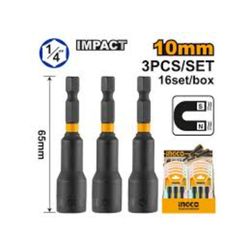Magnetic Nut Setter 10mm 3pcs 16 In Display Box
