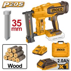 20v Ps+c/l Brad Nailer Kit Batt In Case