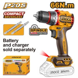 20v Ps+c/l B/l Drill 66nm No B/c