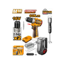 16V Ps+ C/l Drill/x2 Home Combo 3pcs Kit