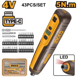 S/driver Cordless 4v+bits In Plas Box