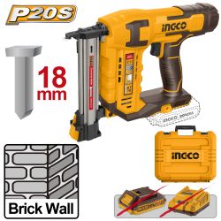 20v Ps+c/l Concrete Nailer St18m +acc