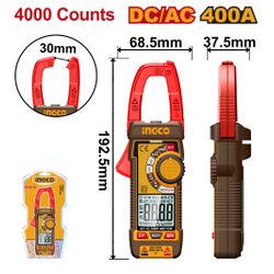 Clamp Meter 400amp Ac/dc True Rms4000
