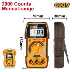 Multimeter Digital Ac/dc 2000 Counts 600v