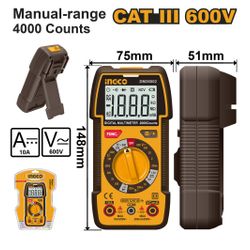 Multimeter Digital Ac/dc 600v Battery Indicator
